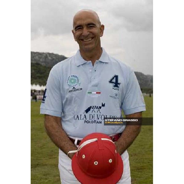 Tom Barrack captain of Hotel Cala di Volpe Polo Team Porto Cervo Jaeger-LeCoultre Gold Cup 2006 Porto Cervo, 27th april 2006 ph. Stefano Grasso