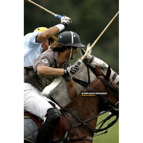 Augustin Garcia Grossi of Champagne Ruinart Polo Team vs. Memo Gracida of Hotel Cala di Volpe Polo Team Porto Cervo, 27th april 2006 ph. Stefano Grasso