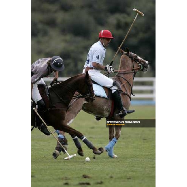 Augustin Garcia Grossi of Champagne Ruinart Polo Team vs. Tom Barrack of Hotel Cala di Volpe Polo Team Porto Cervo, 27th april 2006 ph. Stefano Grasso