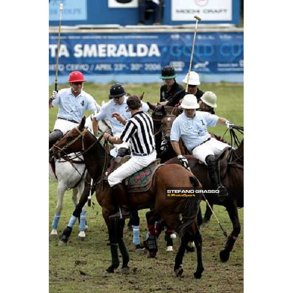 the match Mochi Craft Polo Team vs. Hotel Cala di Volpe Polo Team at Porto Cervo Jaeger-LeCoultre Gold Cup 2006 Porto Cervo, 28th april 2006 ph. Stefano Grasso