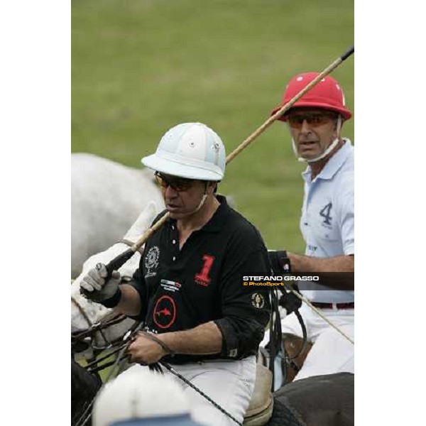 Luca D\'Orazio and Tom Barrack during the match Mochi Craft Polo Team vs. Hotel Cala di Volpe Polo Team at Porto Cervo Jaeger-LeCoultre Gold Cup 2006 Porto Cervo, 28th april 2006 ph. Stefano Grasso