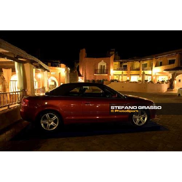 the new Audi Cabrio at the Piazzetta of Porto Cervo Porto Cervo, 28th april 2006 ph. Stefano Grasso