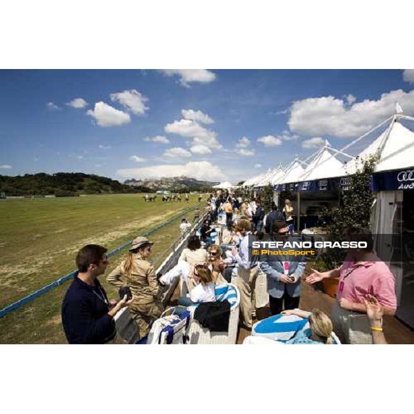 a panoramic view of the village of Costa Smeralda Jaeger-LeCoultre Gold Cup 2006 Porto Cervo, 29th april 2006 ph. Stefano Grasso