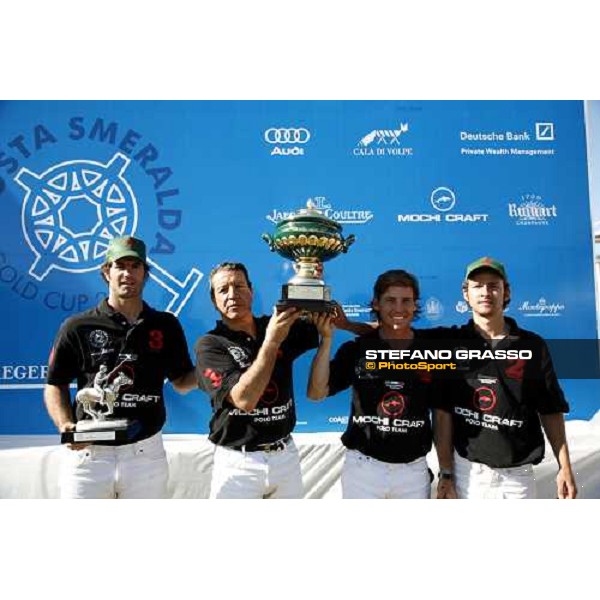 the Mochi Craft Polo Team winner of Costa Smeralda Jaeger-LeCoultre Polo Cup Porto Cervo, 30th april 2006 ph. Stefano Grasso