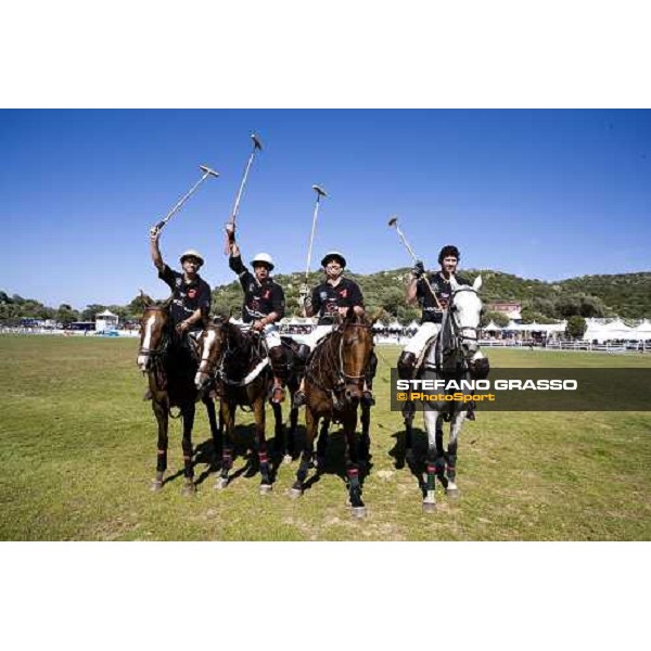 Mochi Craft Polo Team winners of Costa Smeralda Jaeger-LeCoultre Polo Cup Porto Cervo, 30th april 2006 ph. Stefano Grasso