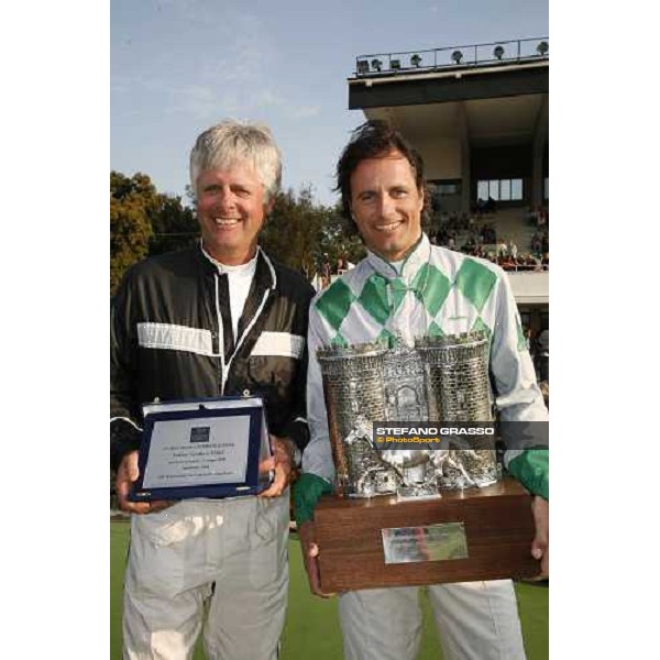 Andrea Guzzinati and Jerry Riordan winners of Gran Premio Lotteria di Agnano. Napoli, 7th may 2006 ph. Stefano Grasso