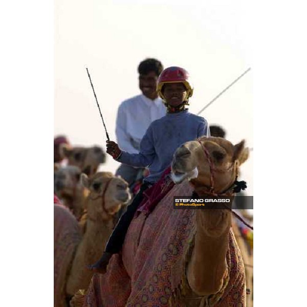 camels\' training Dubai 28th march 2004 ph. Stefano Grasso