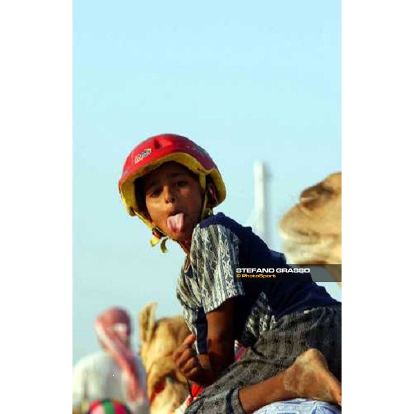 camels\' training Dubai 28th march 2004 ph. Stefano Grasso