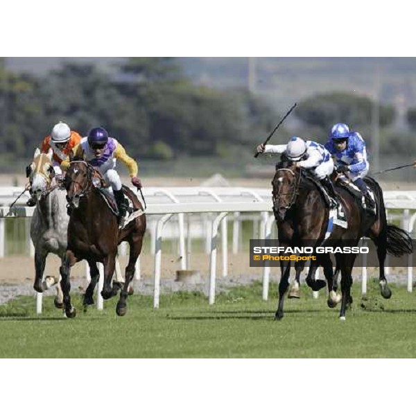 Mirco Demuro on Distant Way wins The Premio Presidente della Repubblica At the races Roma, 14th may 2006 ph. Stefano Grasso