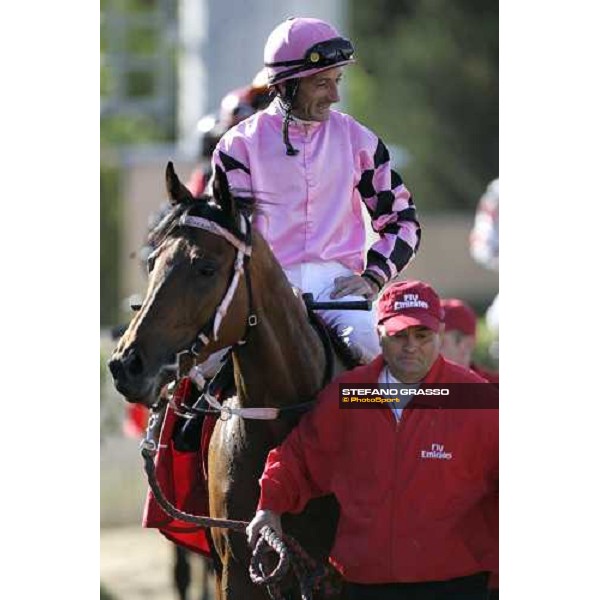 Stefano Landi on Windhuk wins the Premio Regina Elena Emirates Airline beating Musa Golosa and Sabana Perdida Roma, 14th may 2006 ph. Stefano Grasso