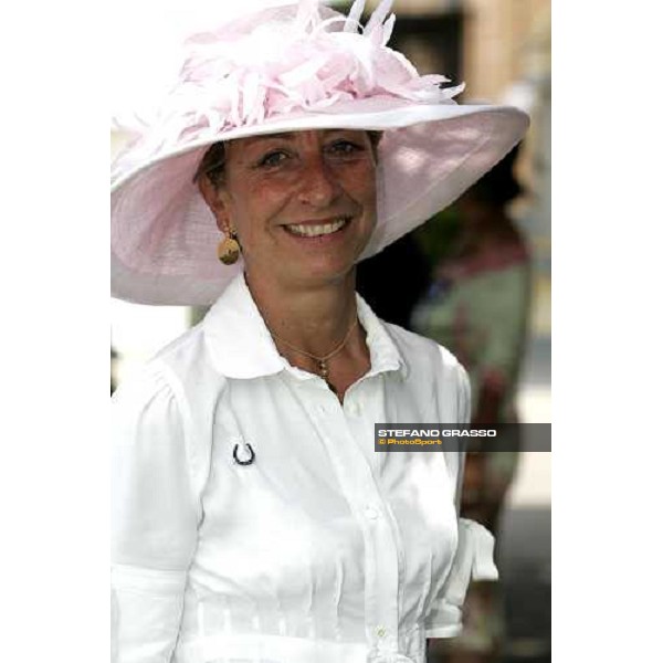 Franca Vittadini at the 123¡ Derby Italiano Rome Capannelle, 21th may 2006 ph. Stefano Grasso