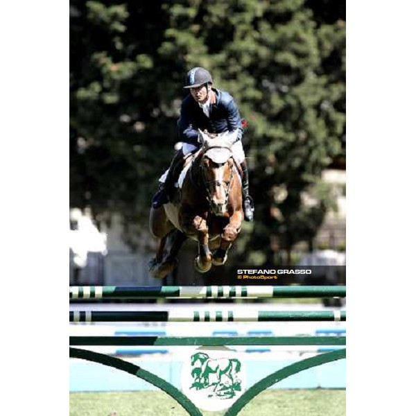 Pierre Jarry on Ionico winner of Premio Unire at Piazza di Siena 2006 Rome, 25th may 2006 ph. Stefano Grasso