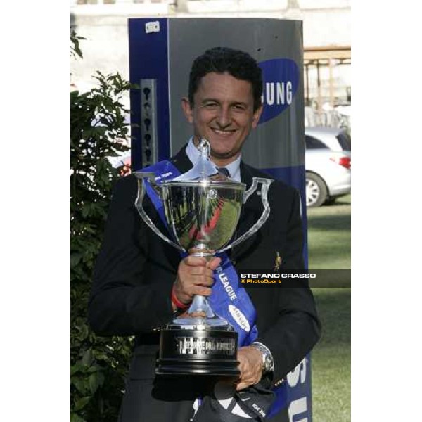 Jean-Maurice Bonneau chef d\'equipe of Coppa delle Nazioni Samsung Superleague Fei-Italia 2006 at Piazza di Siena Roma, 26th may 2006 ph. Stefano Grasso