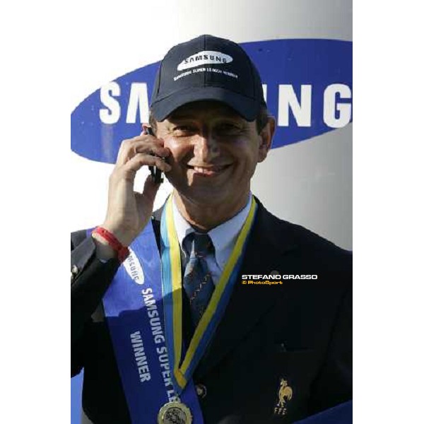 Jean-Maurice Bonneau chef d\'equipe of Coppa delle Nazioni Samsung Superleague Fei-Italia 2006 at Piazza di Siena Roma, 26th may 2006 ph. Stefano Grasso