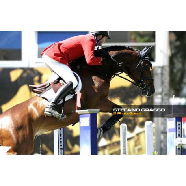 Ulrich Kirchhoff on Carino jumps during the 1st heat of Coppa delle Nazioni Samsung Super League Fei-Italia 2006 Rome, 27th may 2006 ph. Stefano Grasso