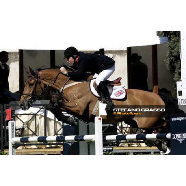 Michael Whitaker on Insul Tech Portofino jumps during the 1st heat of Coppa delle Nazioni Samsung Super League Fei-Italia 2006 Rome, 27th may 2006 ph. Stefano Grasso