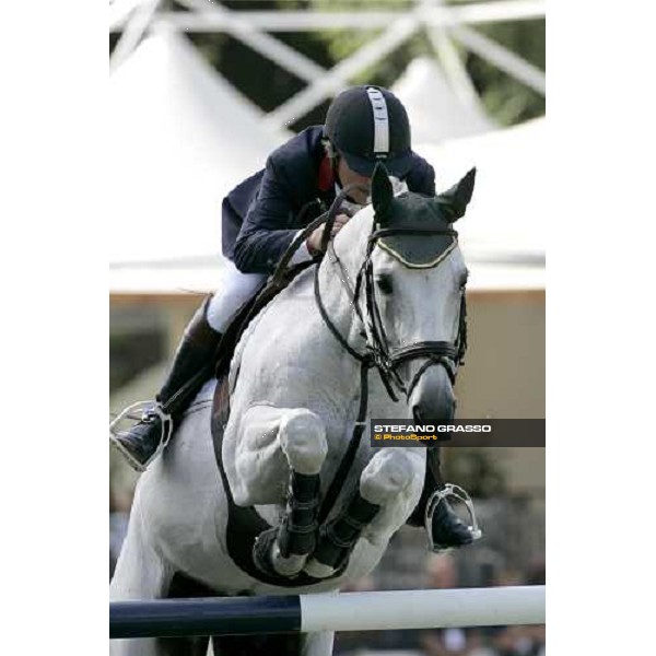 Nicolas Jean MArc on JPC Modesto Equifoam jumps during the 1st heat of Coppa delle Nazioni Samsung Super League Fei-Italia 2006 Rome, 27th may 2006 ph. Stefano Grasso