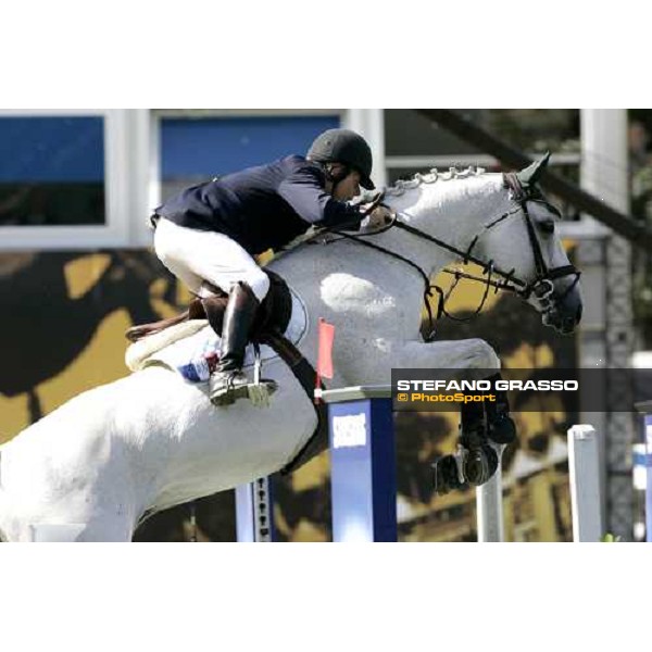Nicolas Jean MArc on JPC Modesto Equifoam jumps during the 1st heat of Coppa delle Nazioni Samsung Super League Fei-Italia 2006 Rome, 27th may 2006 ph. Stefano Grasso