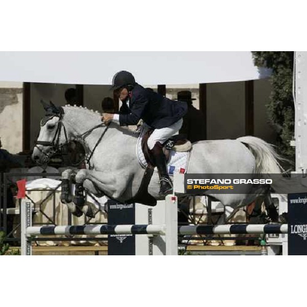 Nicolas Jean MArc on JPC Modesto Equifoam jumps during the 1st heat of Coppa delle Nazioni Samsung Super League Fei-Italia 2006 Rome, 27th may 2006 ph. Stefano Grasso