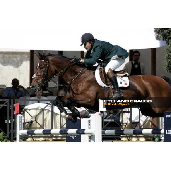 Peter Charles on Panthera jumps during the 1st heat of Coppa delle Nazioni Samsung Super League Fei-Italia 2006 Rome, 27th may 2006 ph. Stefano Grasso