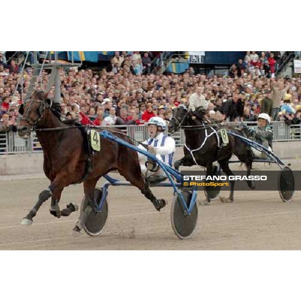 Jag de Bellouet Christophe Gallier vinner Elitloppet 2006