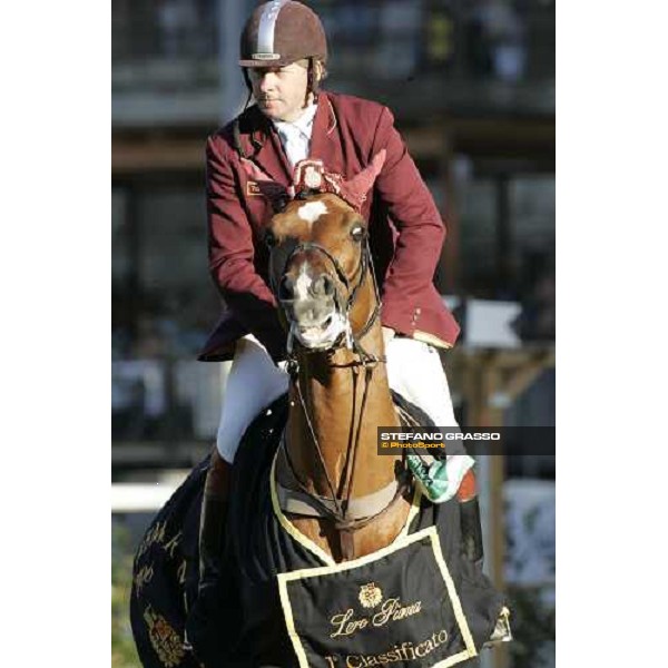 Nick Skelton on Arco III winner of the Premio Roma at Piazza di Siena 2006 Rome, 28th may 2006 ph. Stefano Grasso
