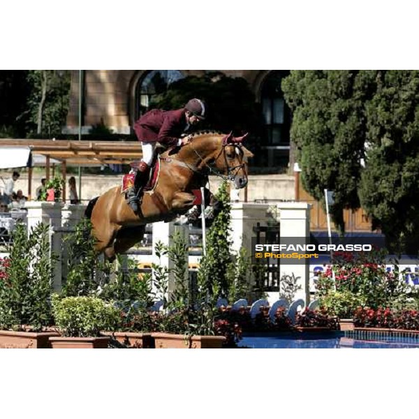 Nick Skelton on Arko III winner of the Premio Roma at Piazza di Siena 2006 Rome, 28th may 2006 ph. Stefano Grasso