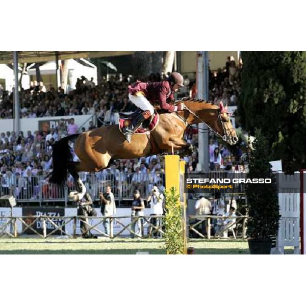 Nick Skelton on Arco III wins the Premio Roma at Piazza di Siena 2006 Rome, 28th may 2006 ph. Stefano Grasso