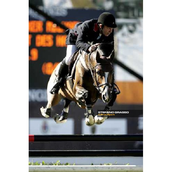 Michael Whitaker on Mozart des Hayettes 2nd placed of the Premio Roma at Piazza di Siena 2006 Rome, 28th may 2006 ph. Stefano Grasso