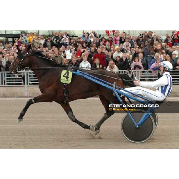 Jag de Bellouet Christophe Gallier vinner Elitloppet 2006