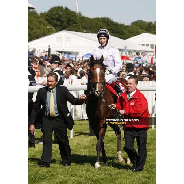 Martin Dwyer on Sir Percy winner of the Vodafone Derby 2006 Epsom, 3th june 2006 ph. Stefano Grasso