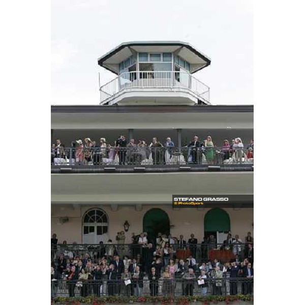 Vip Grandstand of San Siro racecourse during Gran Premio di Milano Milan, 18th june 2006 ph. Stefano Grasso