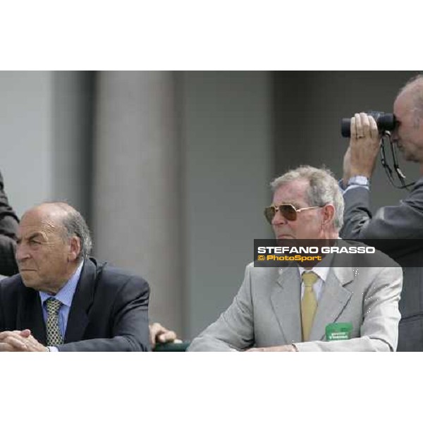 Vip Grandstand of San Siro racecourse during Gran Premio di Milano Milan, 18th june 2006 ph. Stefano Grasso