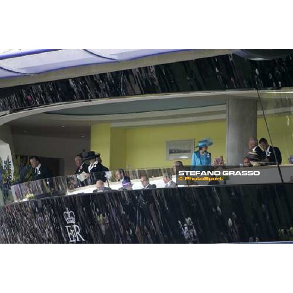 The Queen in the Royal stand Royal Ascot 1st day, 20th june 2006 ph. Stefano Grasso