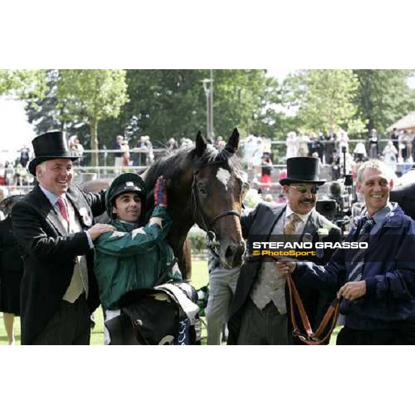 the winning connection of The St James\'s Palace Stakes with Araafa, Jeremy Noseda and Alan Munro Royal Ascot 1st day, 20th june 2006 ph. Stefano Grasso