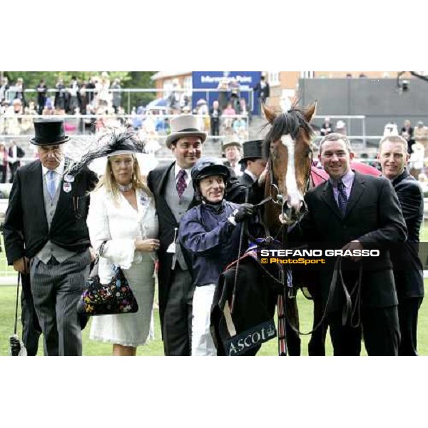 the winning connection of Ad Valorem winner of The Queen Anne Stakes Royal Ascot 1st day, 20th june 2006 ph. Stefano Grasso