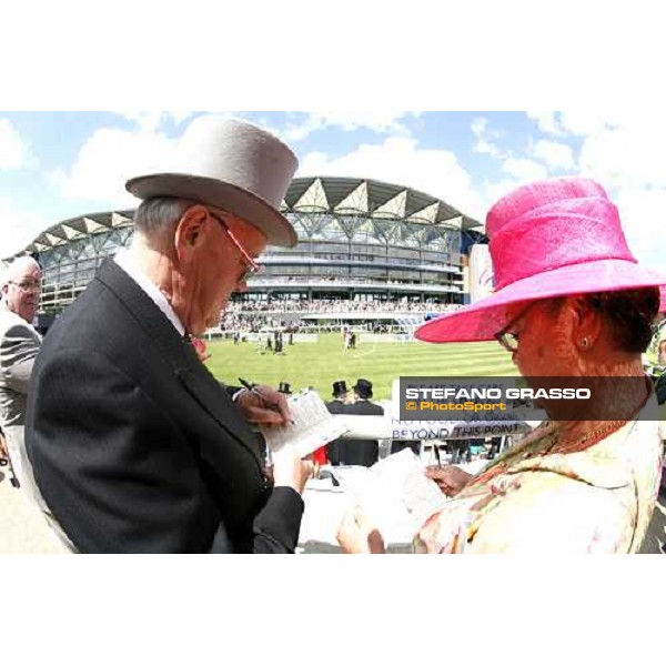 a view of the new parade ring Royal Ascot, 2nd day, 21st june 2006 ph. Stefano Grasso