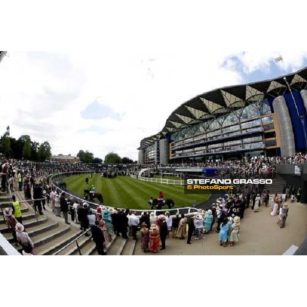 a view of the new parade ring Royal Ascot, 2nd day, 21st june 2006 ph. Stefano Grasso