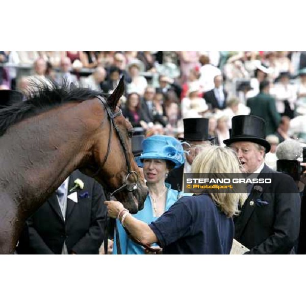 the Queen Anne looks Reefscape after the 2nd place in the Gold cup Royal Ascot, 3rd day, 22th june 2006 ph. Stefano Grasso