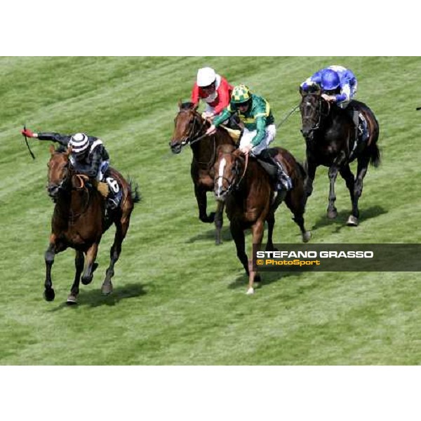 Jamie Spencer on Sir Gerard wins the Britannia Stakes Royal Ascot, 3rd day, 22th june 2006 ph. Stefano Grasso