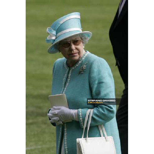 The Queen in the winner circle of Royal Ascot Ascot, 4th day, 23rd june 2006 ph. Stefano Grasso