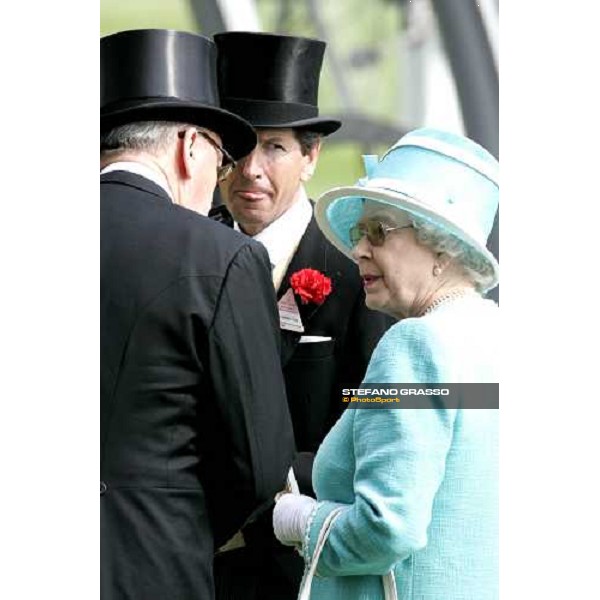 The Queen in the winner circle of Royal Ascot Ascot, 4th day, 23rd june 2006 ph. Stefano Grasso