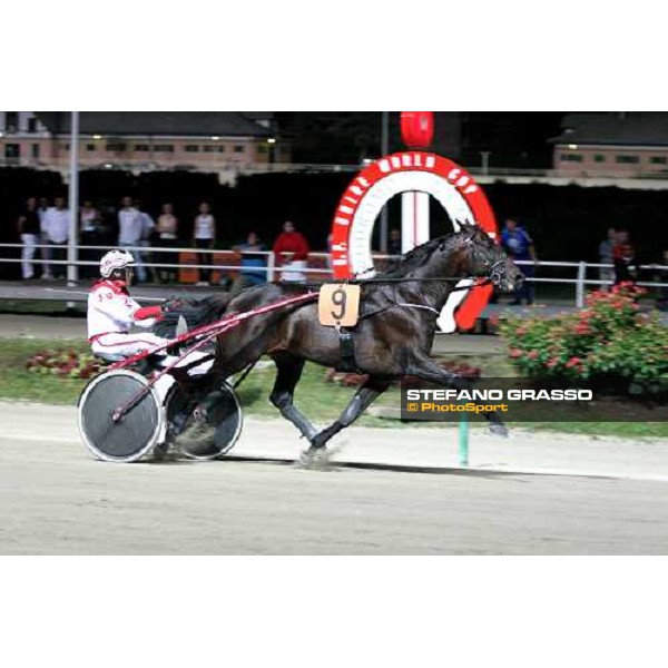 Jos Verbeeck with Kool de Caux wins Gran Premio Unire World Cup Milan, San Siro 23rd june 2006 ph. Davide Salerno