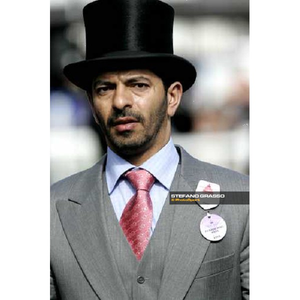 trainer Saeed Bin Suroor in the parade ring of Royal Ascot Royal Ascot, 4th day 23rd june 2006 ph. Stefano Grasso