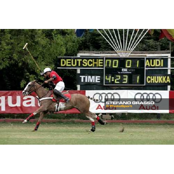 Audi Polo Team - Luca Evangelista D\'Orazio Audi Gold Cup Cittˆ di Roma Rome, 28th june 2006 ph. Stefano Grasso