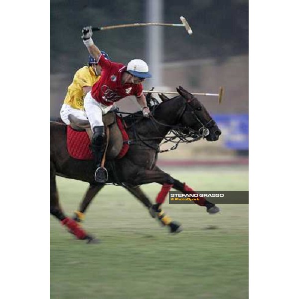 Audi Gold Cup Cittˆ di Roma - Audi Polo Team vs. Green House Polo Team - Juan Jos Bran vs. Pedro Fernandez Jorente Rome, 30th june 2006 ph. Stefano Grasso