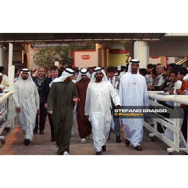 Sheihk Bin Rashid Al Maktoum Dubai World Cup 2004 Nad Al Sheba, 28th march 2004 ph. Stefano Grasso