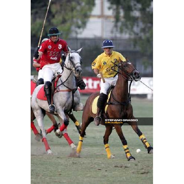 Audi Gold Cup Cittˆ di Roma - Audi Polo Team vs. Green House Polo Team - Manuel Carranza vs. Diego White Rome, 30th june 2006 ph. Stefano Grasso 