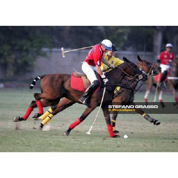 Audi Gold Cup Cittˆ di Roma - Audi Polo Team vs. Green House Polo Team - Juan Jos Bran vs. Pedro Fernandez Jorente Rome, 30th june 2006 ph. Stefano Grasso