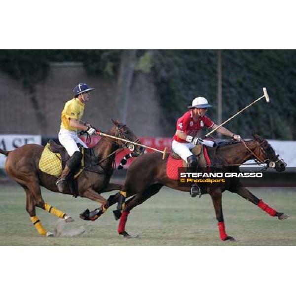 Audi Gold Cup Cittˆ di Roma - Audi Polo Team vs. Green House Polo Team - Juan Jos Bran vs. Pedro Fernandez Jorente Rome, 30th june 2006 ph. Stefano Grasso